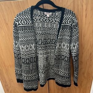 Patterned Cardigan